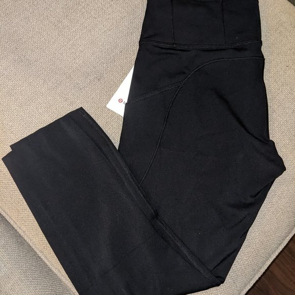 NEW Lululemon Fast and Free Crop sz. 12 - Picture 4 of 5